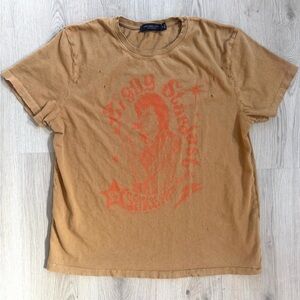 Junk Food clothing Ziggy Stardust T Shirt David Bowie Graphic T-Shirt Size M